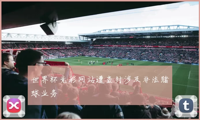 世界杯竞彩网站遭查封涉及非法赌球业务
