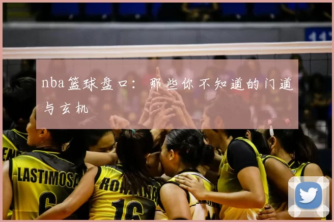 nba篮球盘口:那些你不知道的门道与玄机